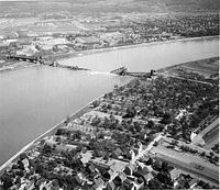 Effectively destroyed bridge